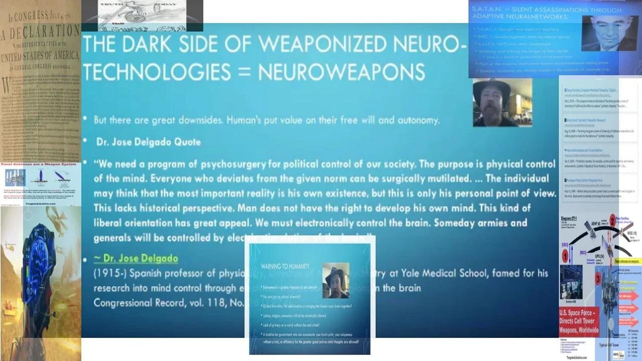 SHITS & GIGGLES suppose Dr Delgado's Quote & Mission Statement Declaring z Need for a Mind Controll