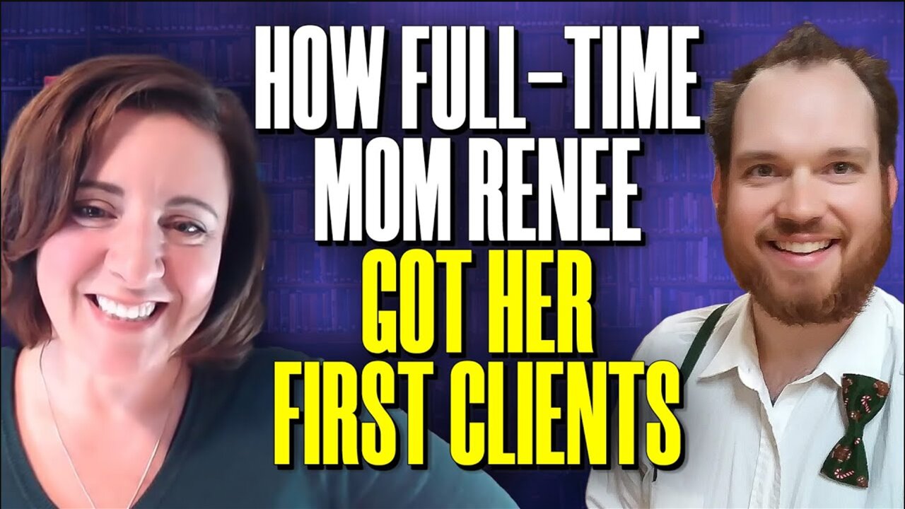 How Full-Time Mom Renee Got Her First Client with Celebrity Ghostwriter & Writing Coach Joshua Lisec