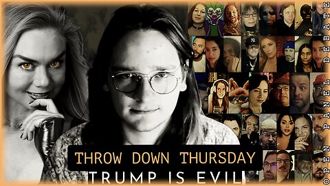 Throw Down Thursday - "Trump Is Evil" @rinyald