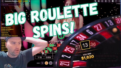 New video!! Its a BIG ROULETTE SESSION!!