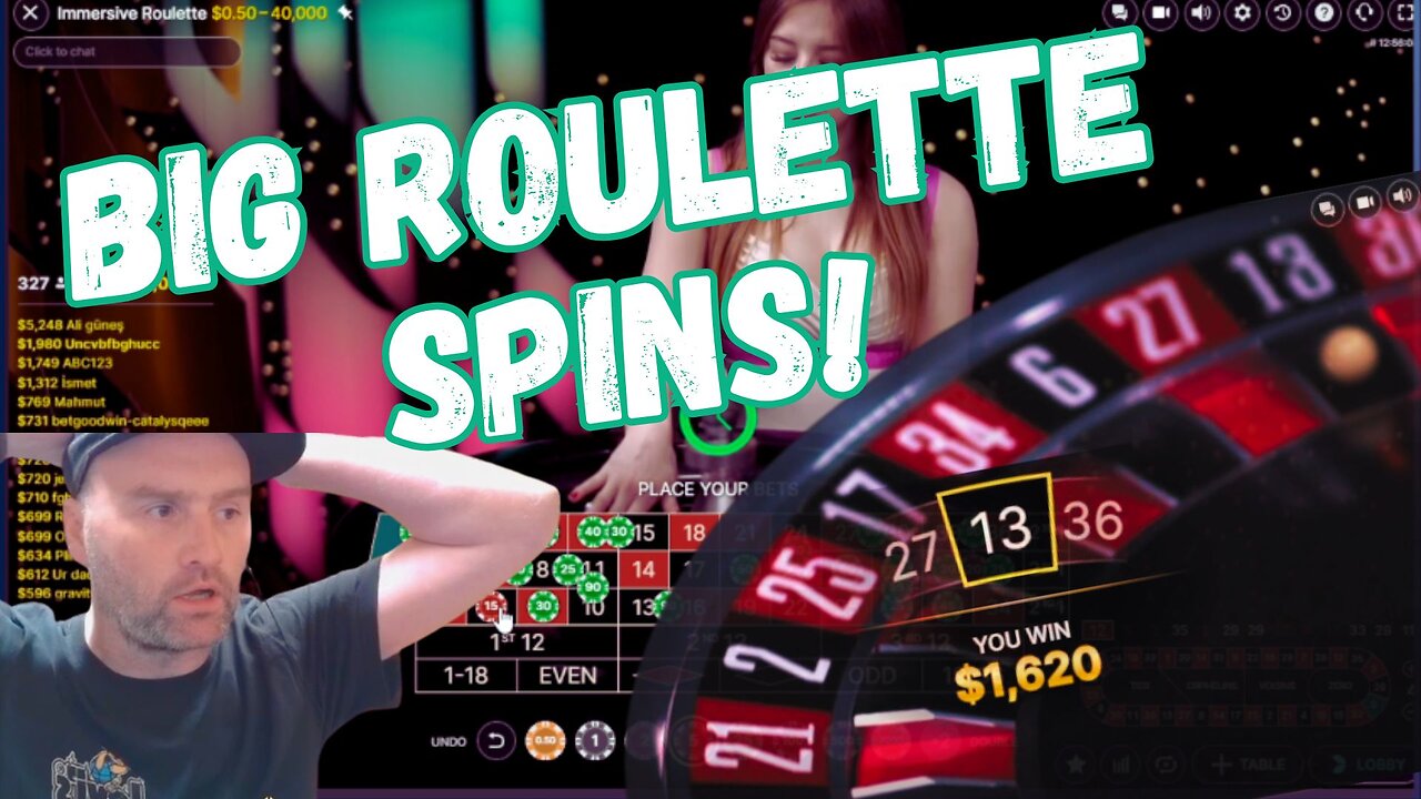 New video!! Its a BIG ROULETTE SESSION!!