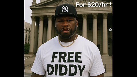 Sean "P. Diddy" Combs paying people to protest at the courthouse.. LAME!!