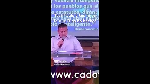 Testificale a tus hijos lo que Dios ha hecho!