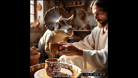 ON THE ANCIENT OF DAYS POTTER'S WHEEL!