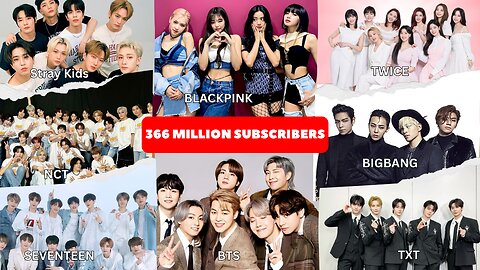 Every major k pop idol with the biggest Subscriber count Explained in 15 Minutes