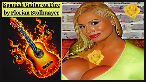 Spanish Guitar on Fire (Hot Fiery Spanish Guitar Music) NEW 2025 Video 21b!