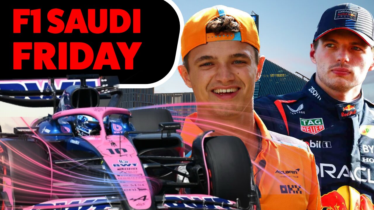 F1 Friday in Saudi: All the news from Practice