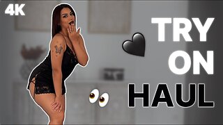 [4K] TRY ON HAUL | Nuisette Élégante SANS string 🫢