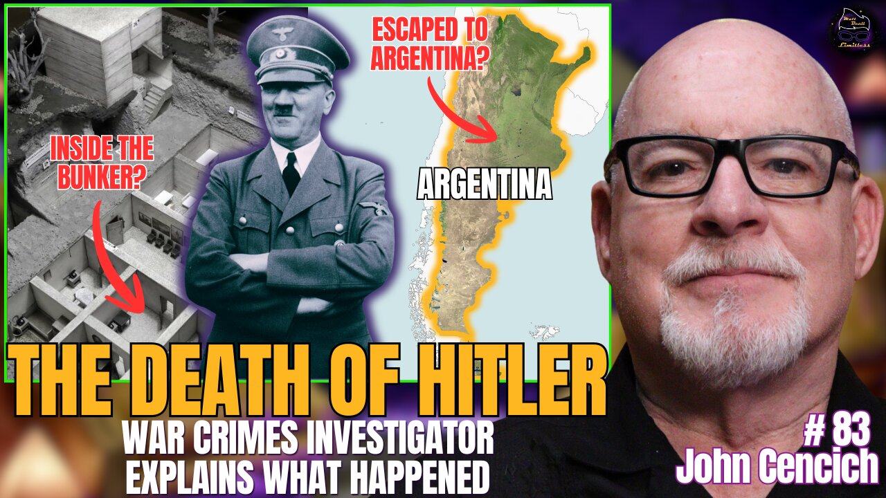 Former Host of Hunting Hitler Breaks Down the Hitler Escape Narrative | #83 John Cencich