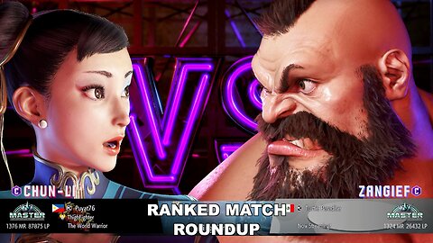 Kuya Kalbo SF6 Ranked Match Roundup. Chun Li Master Rank [Hori Fight Stick]