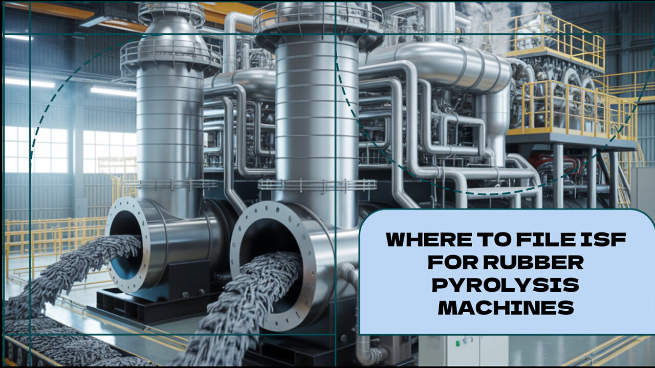 Where To File ISF For Rubber Pyrolysis Machines