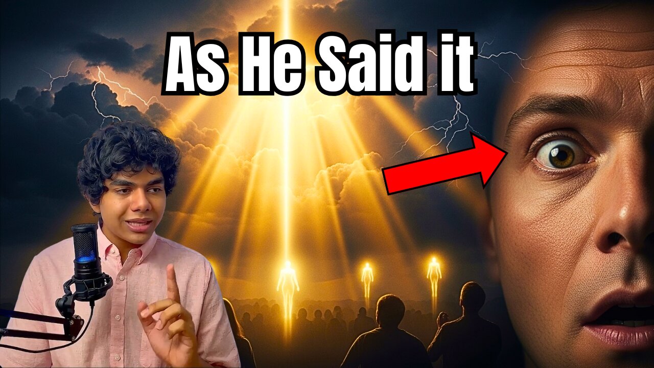 This is happening as Jesus said it