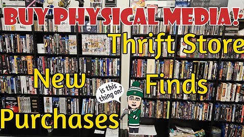 Physical Media Live Stream - Latest Finds and Purchases!