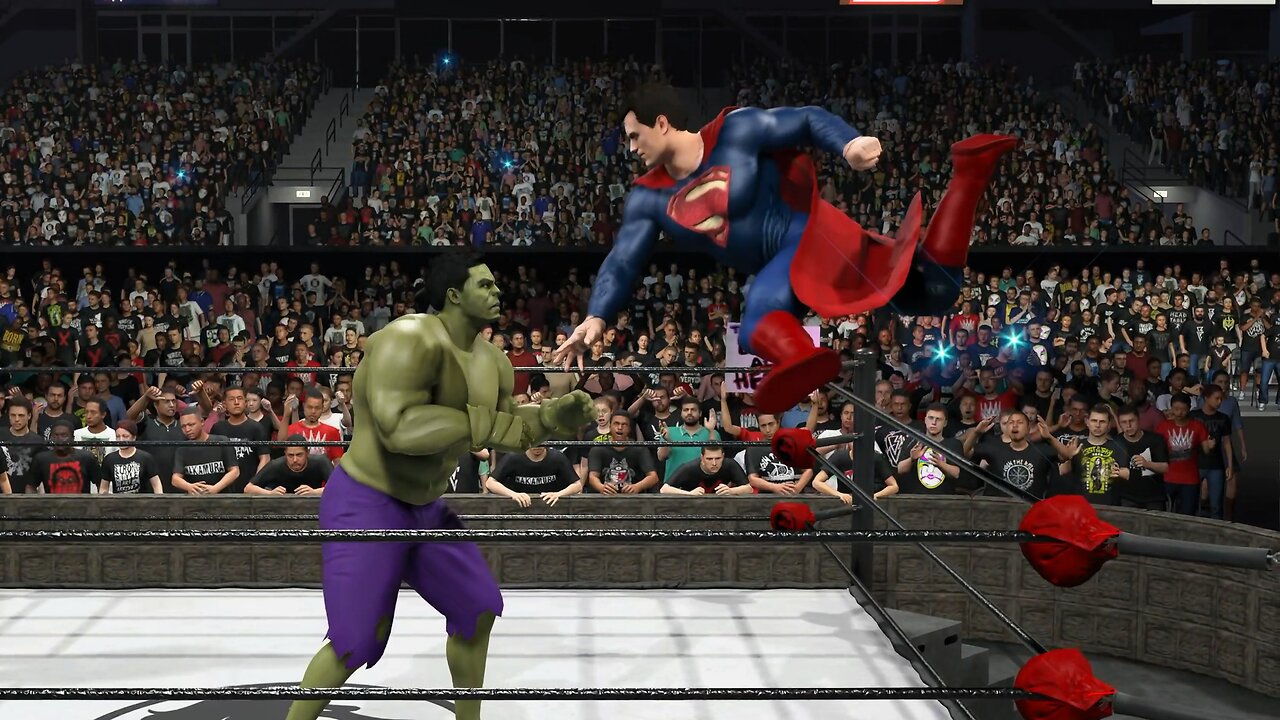 The Incredible Hulk vs Superman [WWE 2K24]