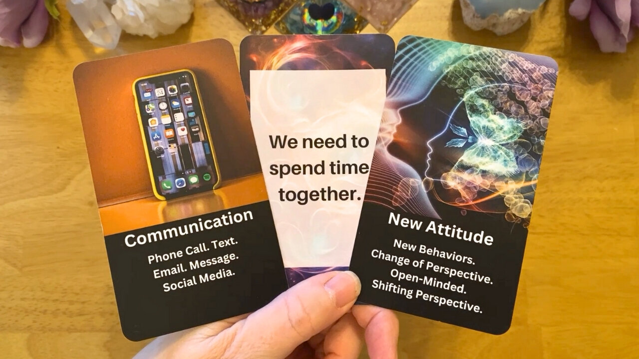 IT'S TIME! SOMEONE WANTS TO TALK! 😘 READY OR NOT HERE THEY COME! 💕 (LOVE READING) #nocontact #tarot