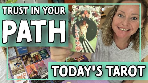 💫Today's Tarot: Trust in your current steps : Reading for May 3rd✨
