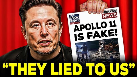 What Elon Musk EXPOSED About The Apollo 11 Mission SHOCKED The Entire Space Industry!
