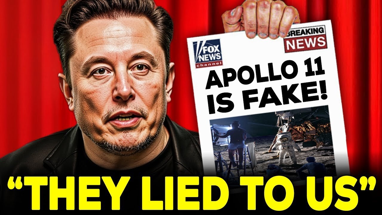 What Elon Musk EXPOSED About The Apollo 11 Mission SHOCKED The Entire Space Industry!