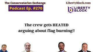 The crew gets HEATED arguing about flag burning!!