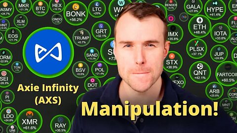 Manipulation With Axie Infinity! ⚠️ AXS Crypto Token Analysis