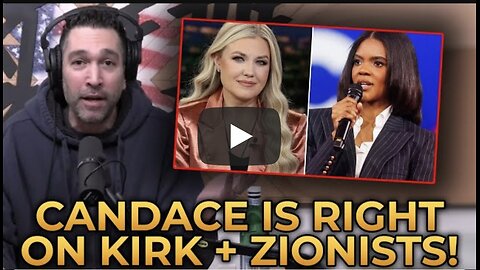 Dave Smith DEFENDS Candace Owens on Kirk Investigation and Against Zionist SMEARS