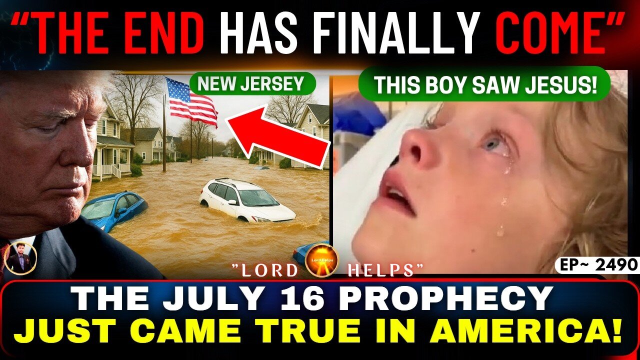 THE END HAS FINALY COME! 🔴(THIS BOY SAW JESUS )👆Prophetic Word Today | God's Message Today