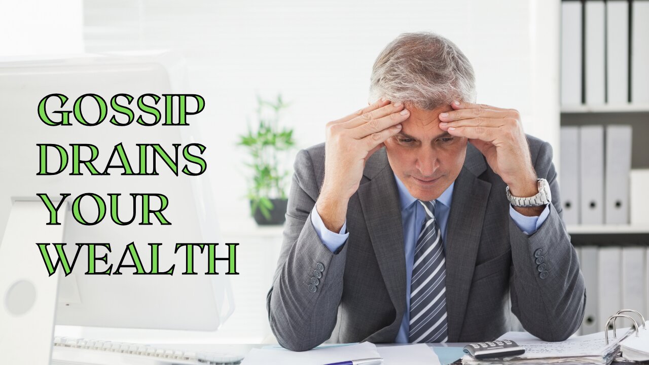 How Gossip And Drama Are Secretly Keeping You Broke