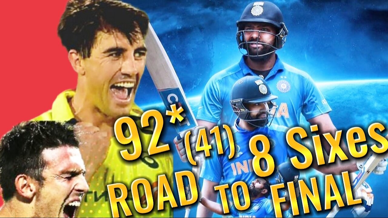 "Rohit Sharma Goes Beast Mode! 92(41) vs Australia | T20 World Cup 2024"*