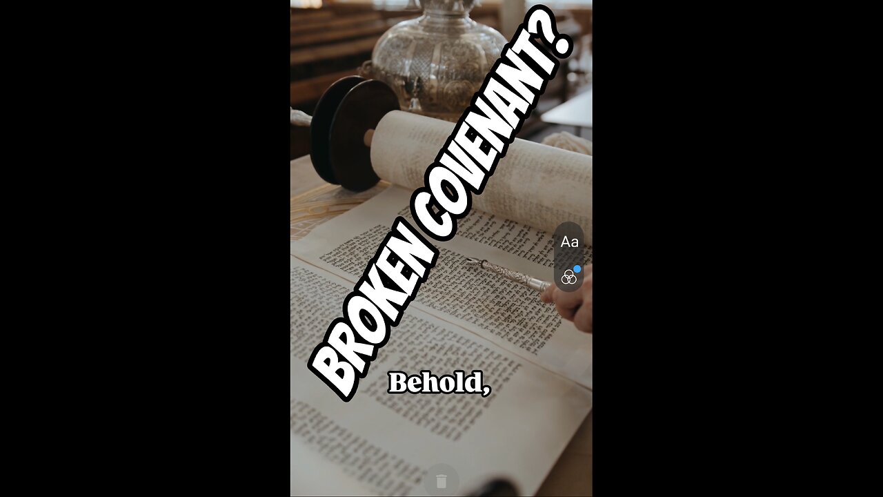 Israel's Broken Covenant; Jeremiah 31