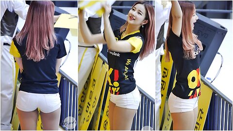 Cheerleader dance 존예로운 김진아 치어리더 직캠 OK저축은행 배구단 KOVO