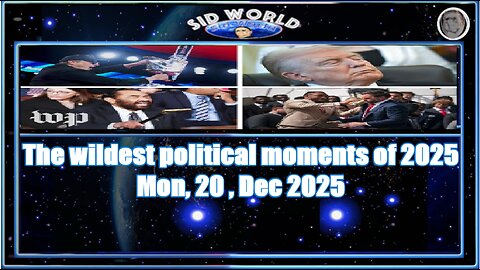The wildest political moments of 2025