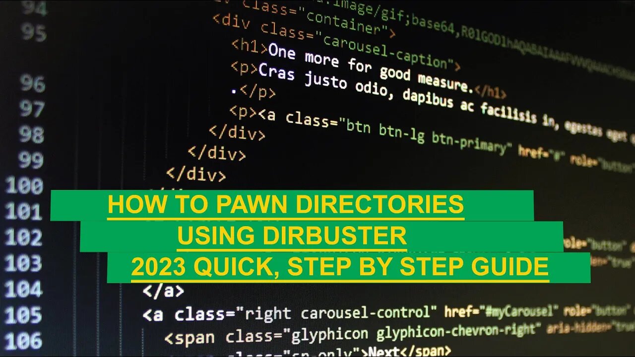 [OLD-CONTENT] Ethical Hacking: Using dirbuster to find hidden files and directories