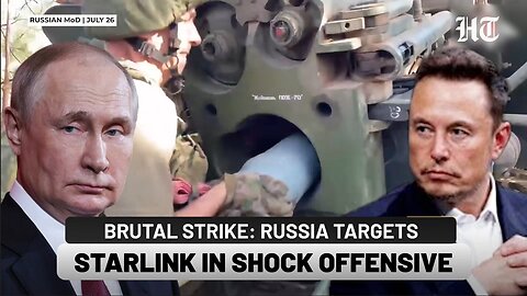Putin Warns Trump? Russia Hits Musk Where It Hurts Most, 8 Starlink Hubs Destroyed in Brutal Attack