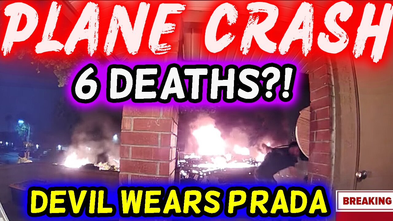 BREAKING NEWS. PLANE CRASH!! 6 DEATHS?! Devil Wears Prada Drummer. San Diego. California. Live now