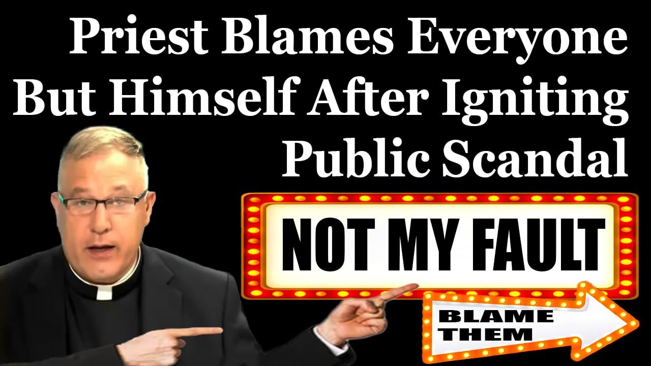 Priest Files Lawsuit After Getting Exposed For Wicked Depravity