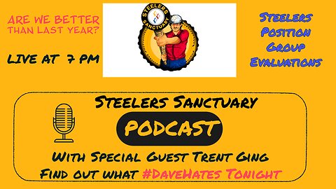 Steelers Sanctuary Live at 7PM