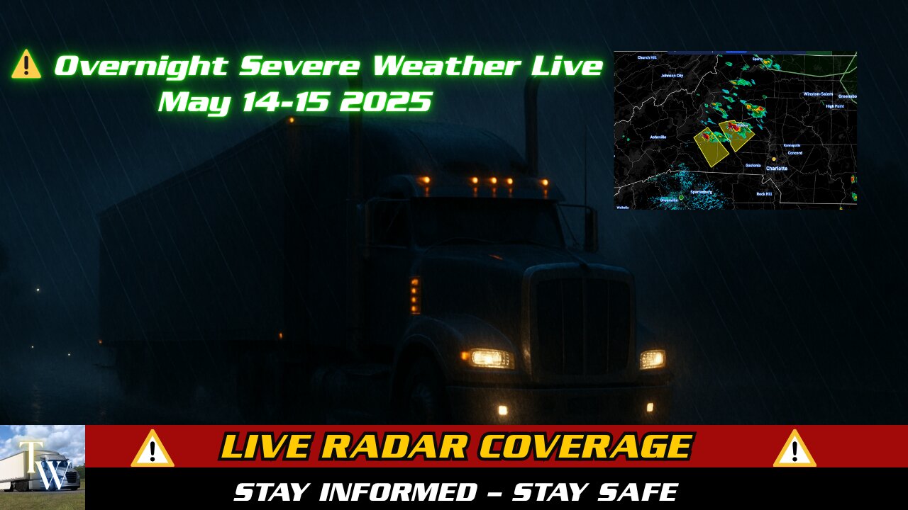 LIVE Overnight Severe Weather â Radar & Alerts đđŠī¸