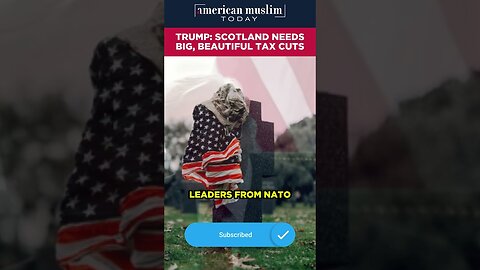 Trump - Scotland needs big, beautiful tax cuts.