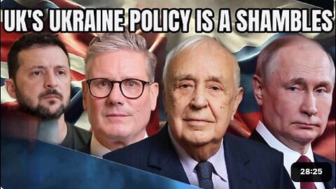 UK Policy on Ukraine Proxy War is a SHAMBLES, Based on LIES- Lord Skidelsky