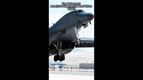 The B-1 Lancer: America’s Supersonic Beast Takes Flight!