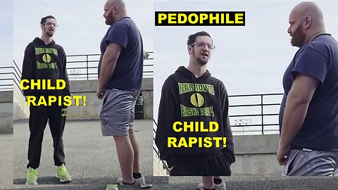 Pedophile Child Rapist Predator Psycopath Caught At Highschool Basketball Game!
