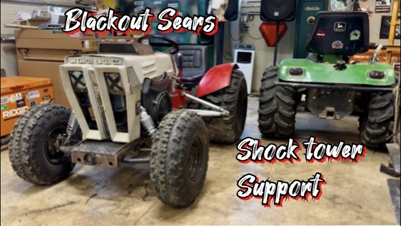 SHOCK Tower Support! Blackout Edition Sears Mud Mower