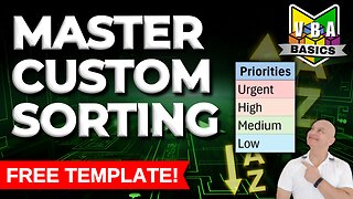 How To Master Custom Sorting In Excel