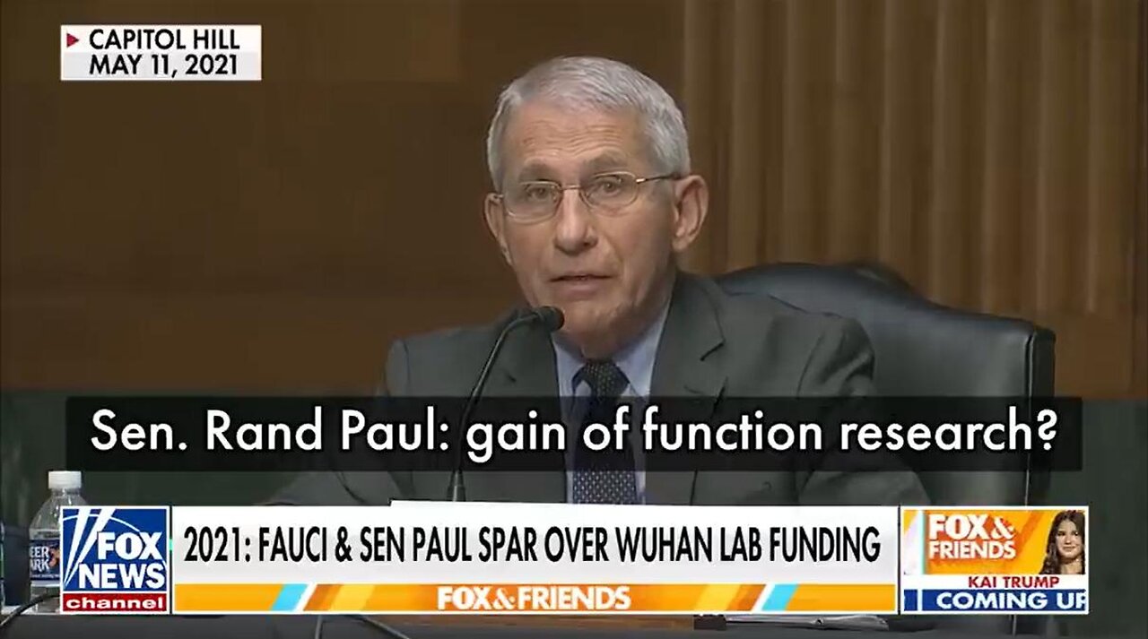 Rand Paul Refers Dr. Fauci to DOJ Again After Biden Autopen Revelations ~ Fox News 7.15.25