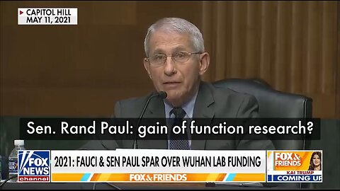 Rand Paul Refers Dr. Fauci to DOJ Again After Biden Autopen Revelations ~ Fox News 7.15.25