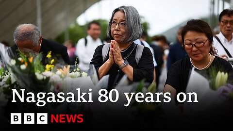 Ceremony held in Nagasaki to mark 80th anniversary of atomic bombing | BBC News