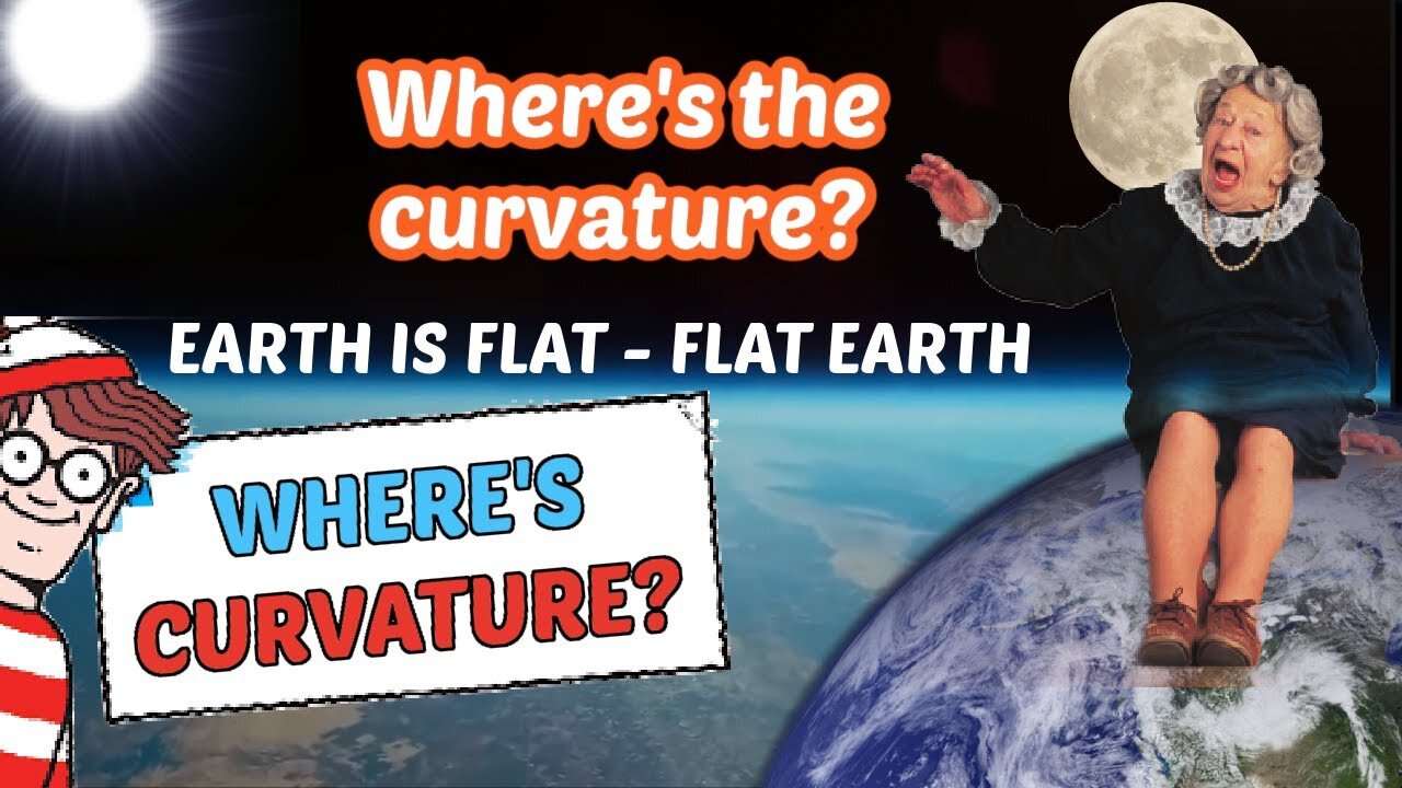 The elusive curve on Flat Earth!