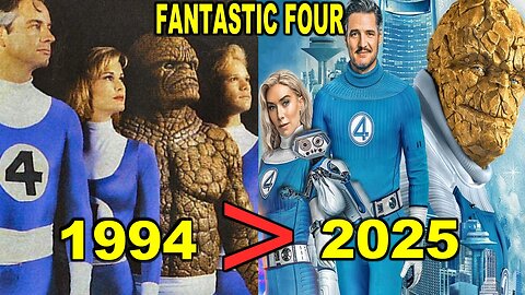 FANTASTIC 4 First Steps WORSE Than 1994 Fantastic Four Movie
