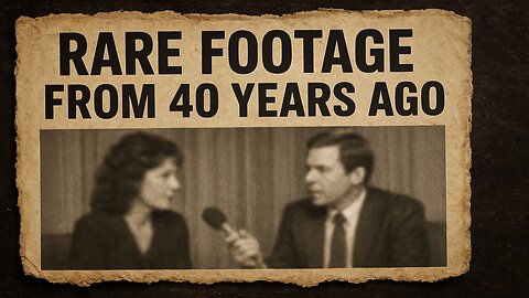 Proof It’s Been Happening for Decades – Rare Footage From 40 Years Ago