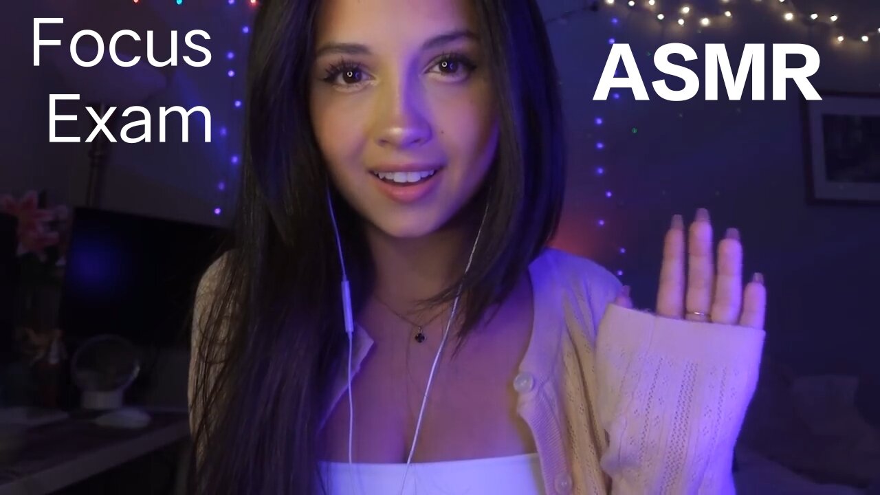 ASMR | Eyes Closed Focus Exam | Relaxing ASMR